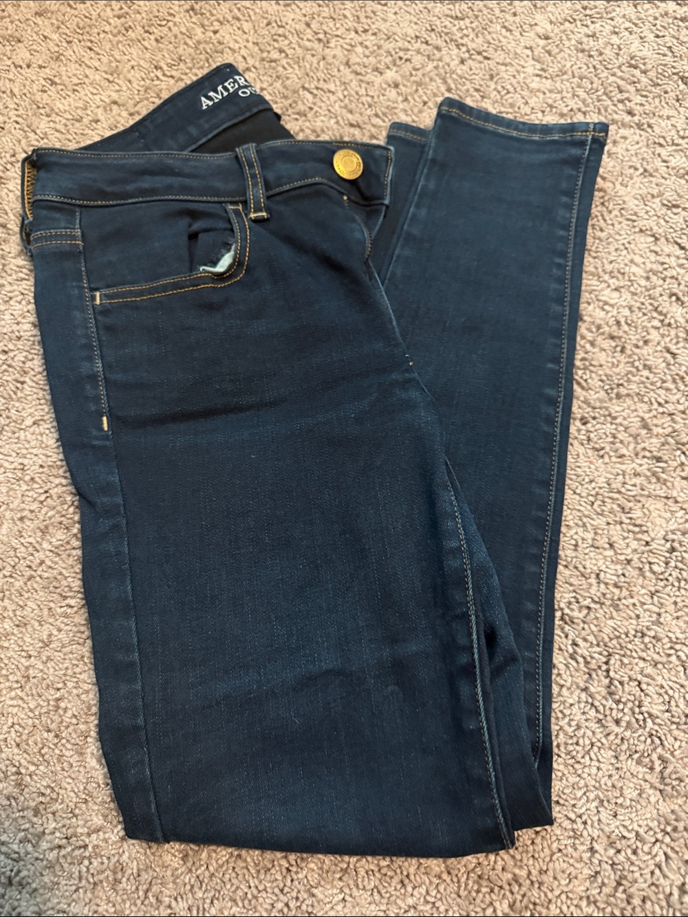 American Eagle Outfitters Slim Dark Blue Skinny Jeans